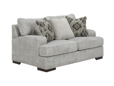 Ashley Furniture Mercado Loveseat 8460435 Pewter