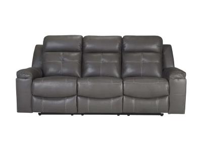 Ashley Furniture Jesolo Reclining Sofa 8670588 Dark Gray