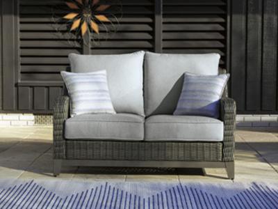 Ashley Furniture Elite Park Loveseat w/Cushion P518-835 Gray