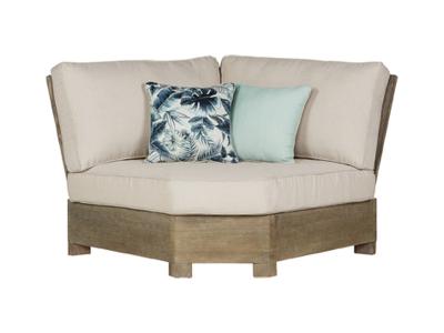 Ashley Furniture Silo Point Corner with Cushion P804-877 Brown