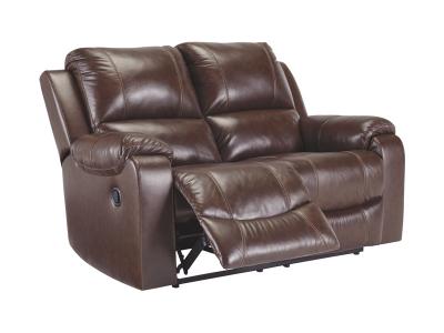 Ashley Furniture Rackingburg Reclining Loveseat U3330186 Mahogany