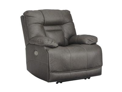 Ashley Furniture Wurstrow PWR Recliner/ADJ Headrest U5460213 Smoke
