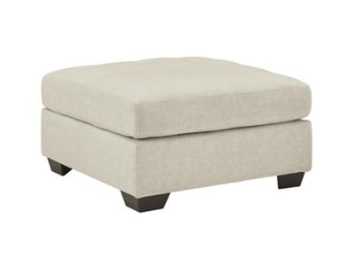 Ashley Furniture Falkirk Oversized Accent Ottoman 8080608 Parchment