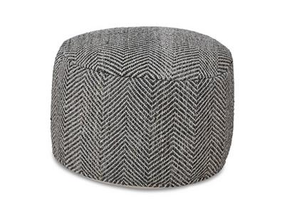 Ashley Furniture Dordie Pouf A1000936 Taupe/Charcoal
