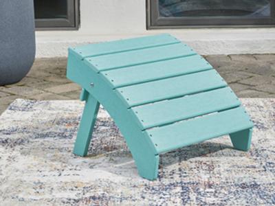 Ashley Furniture Sundown Treasure Ottoman P012-813 Turquoise