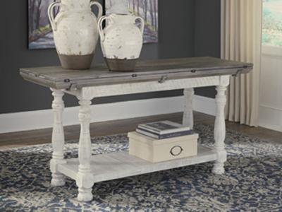 Ashley Furniture Havalance Flip Top Sofa Table T814-4 Gray/White