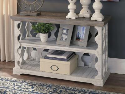 Ashley Furniture Havalance Console Sofa Table T814-5 Gray/White