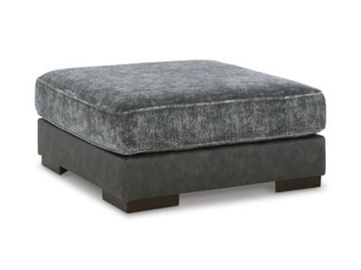 Ashley Furniture Larkstone Oversized Accent Ottoman 1740208 Pewter