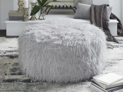 Ashley Furniture Galice Oversized Accent Ottoman A3000333 Light Gray