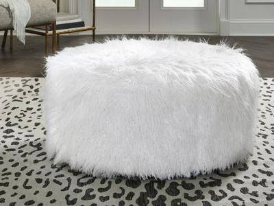 Ashley Furniture Galice Oversized Accent Ottoman A3000334 White