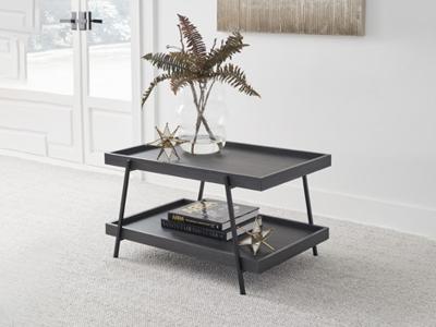 Ashley Furniture Yarlow Rectangular Cocktail Table T215-1 Black