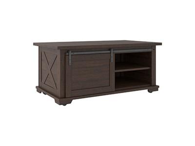 Ashley Furniture Camiburg Rectangular Cocktail Table T283-1 Warm Brown