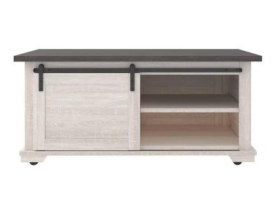 Ashley Furniture Dorrinson Rectangular Cocktail Table T287-1 Two-tone