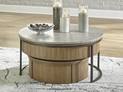 Ashley Furniture Fridley Nesting Cocktail Tables (2/CN) T964-8 Gray/Brown/Black