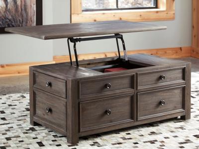 Ashley Furniture Wyndahl LIFT TOP COCKTAIL TABLE T648-20 Rustic Brown