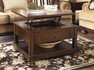 Ashley Furniture Porter Lift Top Cocktail Table T697-0 Rustic Brown