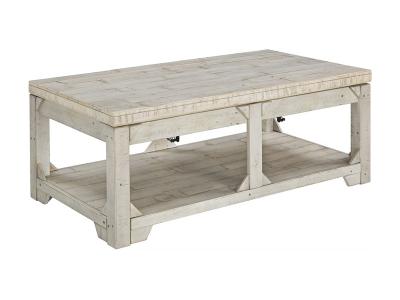 Ashley Furniture Fregine Lift Top Cocktail Table T755-9 Whitewash