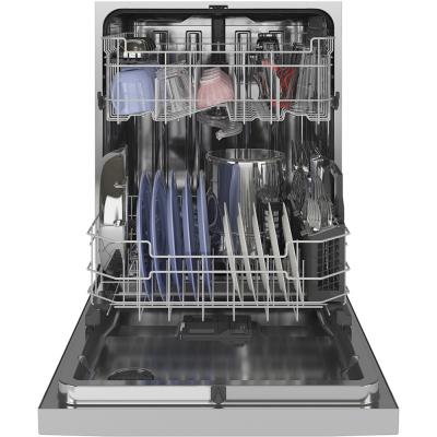 24" GE Built-In Dishwasher With Stainless Steel Tall Tub - GDP645SYNFS