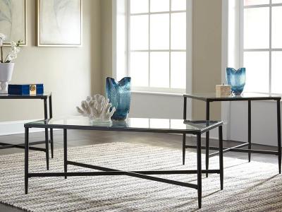 Ashley Furniture Augeron Occasional Table Set (3/CN) T003-13 Black