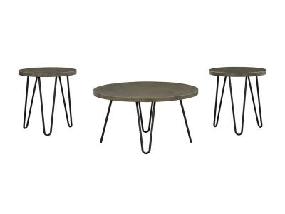 Ashley Furniture Hadasky Occasional Table Set (3/CN) T144-13 Two-tone