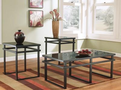 Ashley Furniture Laney Occasional Table Set (3/CN) T180-13 Black