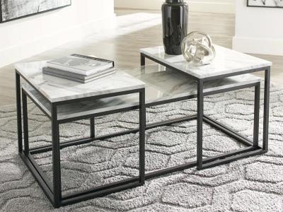 Ashley Furniture Donnesta Occasional Table Set (3/CN) T182-13 Gray/Black