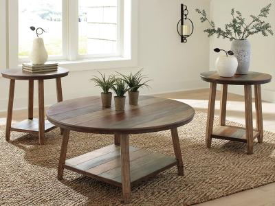 Ashley Furniture Raebecki Occasional Table Set (3/CN) T221-13 Multi