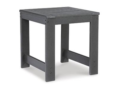 Ashley Furniture Amora Square End Table P417-702 Charcoal Gray