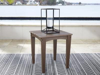 Ashley Furniture Emmeline Square End Table P420-702 Brown