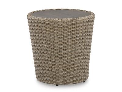 Ashley Furniture DANSON Round End Table P505-706 Beige