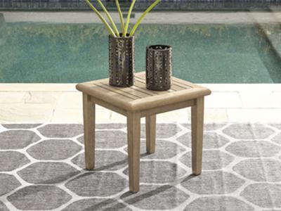 Ashley Furniture Gerianne Square End Table P805-702 Grayish Brown