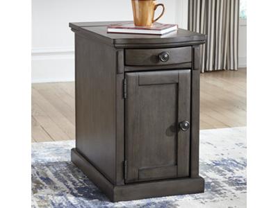 Ashley Furniture Laflorn Chair Side End Table T127-485 Gray