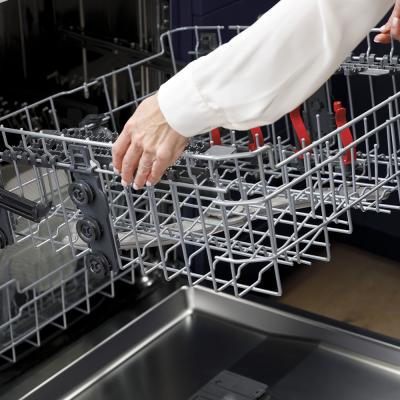 24" GE Built-In Dishwasher with Stainless Steel Tall Tub - GDF645SSNSS