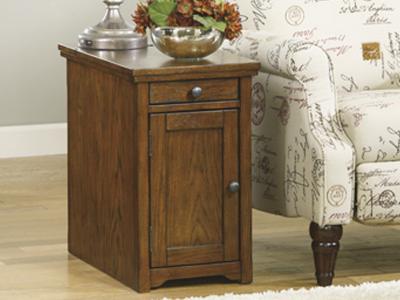 Ashley Furniture Laflorn Chair Side End Table T127-699 Brown