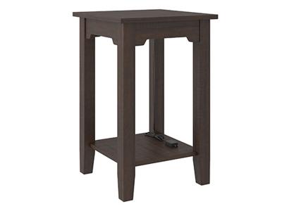 Ashley Furniture Camiburg Chair Side End Table T283-7 Warm Brown