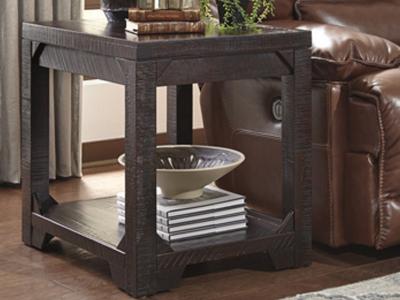 Ashley Furniture Rogness Rectangular End Table T745-3 Rustic Brown