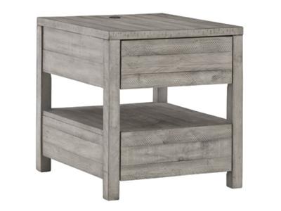 Ashley Furniture Naydell Rectangular End Table T996-3 Gray