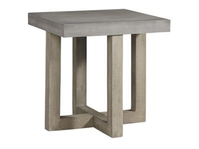 Ashley Furniture Lockthorne Square End Table T988-2 Gray