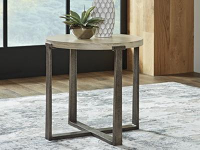 Ashley Furniture Dalenville Round End Table T965-6 Gray