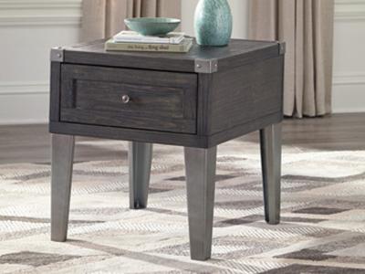 Ashley Furniture Todoe Rectangular End Table T901-3 Dark Gray