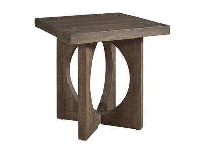 Ashley Furniture Abbianna Square End Table T829-2 Medium Brown