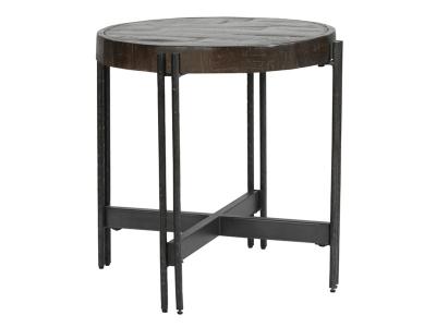 Ashley Furniture Jillenhurst Round End Table T823-6 Dark Brown