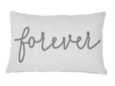 Ashley Furniture Forever Pillow (4/CS) A1000984 White/Gray