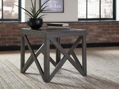 Ashley Furniture Haroflyn Square End Table T329-2 Gray
