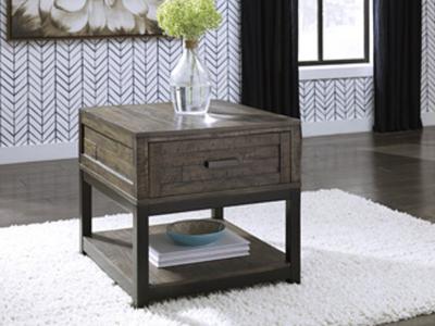 Ashley Furniture Johurst Rectangular End Table T444-3 Grayish Brown