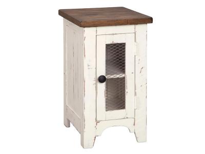 Ashley Furniture Wystfield Chair Side End Table T459-7 White/Brown