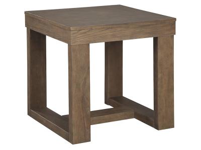 Ashley Furniture Cariton Square End Table T471-2 Gray