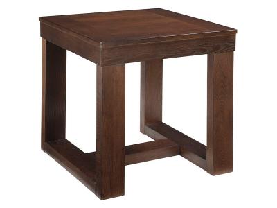 Ashley Furniture Watson Square End Table T481-2 Dark Brown