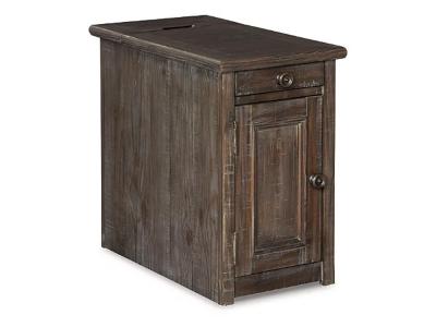 Ashley Furniture Wyndahl Chair Side End Table T648-7 Rustic Brown