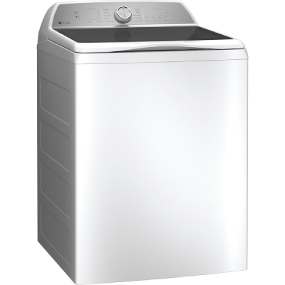 27" GE Profile 5.8 Cu. Ft. High-Efficiency Top Load Washer in White - PTW600BSRWS